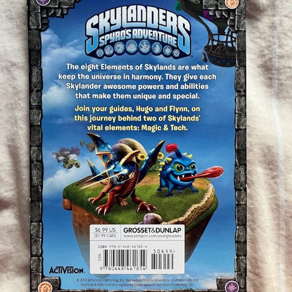 Skylanders Spyro's Adventure Book of Elements Magic & Tech game guide - Picture 2 of 8